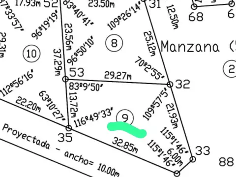 Terreno en Venta en San Luis, USD 50.000