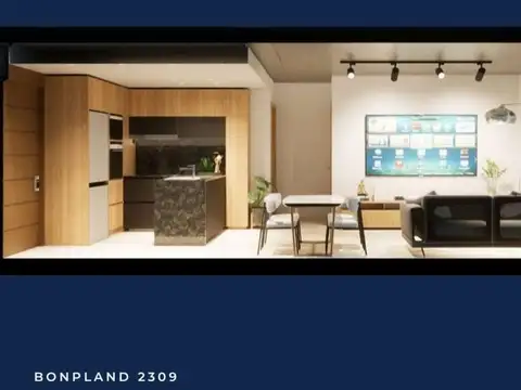 Departamento Monoambiente con 1 baño