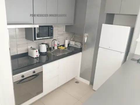 Departamento 2 ambientes con 2 baños