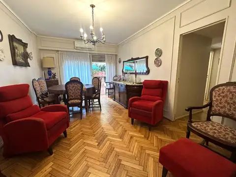 4 ambientes con patio en Belgrano