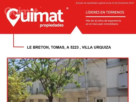 Tomás A. Le Bretón 5200