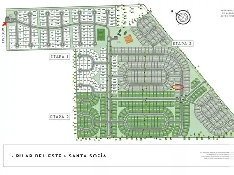 Terreno en Venta en Pilar Del Este, USD 52.000
