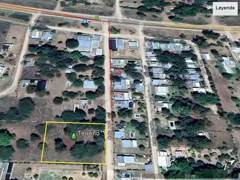 Terreno en Venta de 1900,0 m2