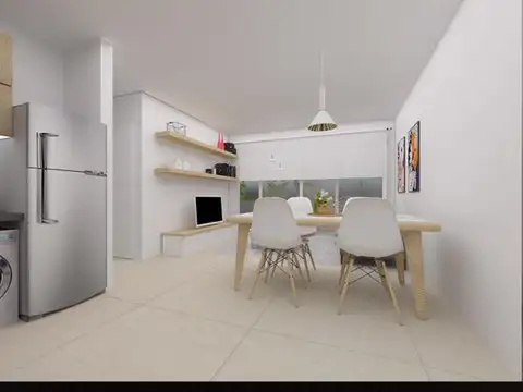 Departamento Monoambiente con 1 baño