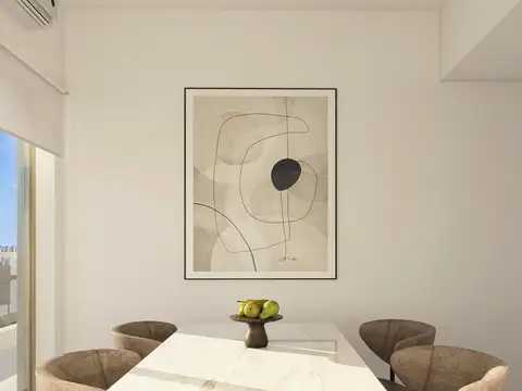 Departamento 3 ambientes con 2 baños