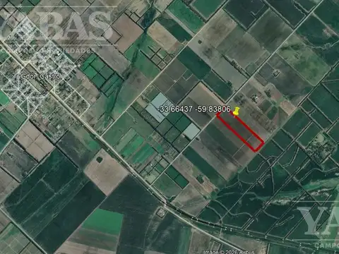 VENTA-12 HECTAREAS - 100% AGRICOLAS - GOBERNADOR CASTRO - SAN PEDRO - BUENOS AIRES