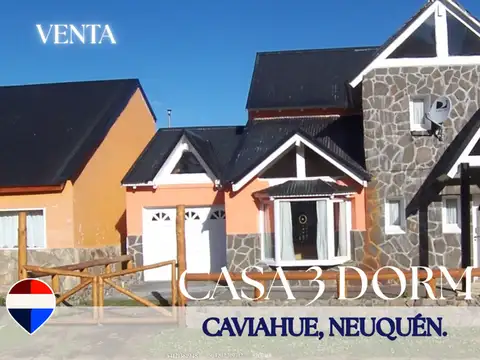 VENTA CASA 3 DORMITORIOS EN CAVIAHUE