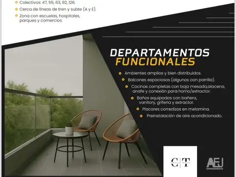 ARAUJO 927 de 1 Dormitorios