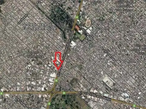 AV BRIGADIER JUAN MANUEL DE ROSAS 5000 y Beruti