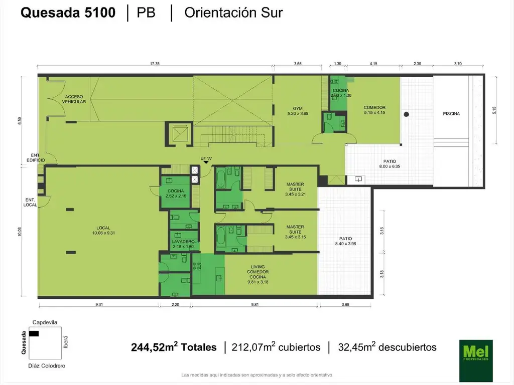 Emprendimiento en Villa Urquiza