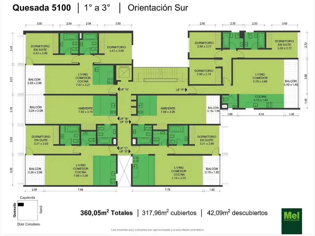 Emprendimiento en Villa Urquiza - Etapa: En construcción