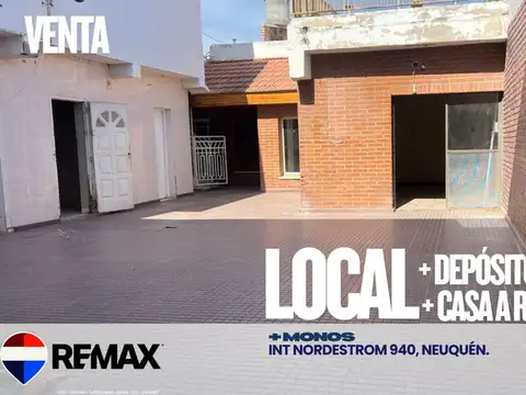 VENTA CASA + LOCAL + MONOAMBIENTES