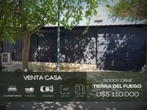 Casa en venta c/ cochera en Las Tortugas