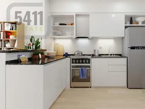Departamento 3 ambientes con 1 baño
