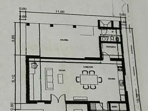 Casa en Venta de 1 dormitorio