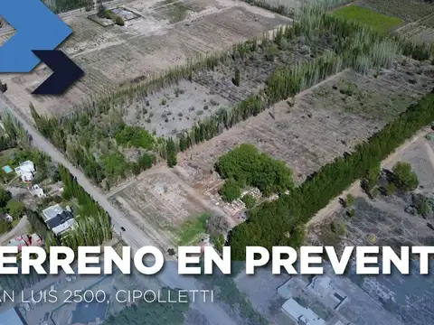 PRE-VENTA EXCLUSIVA | Bª LOS CARDALES | CIPOLLETTI