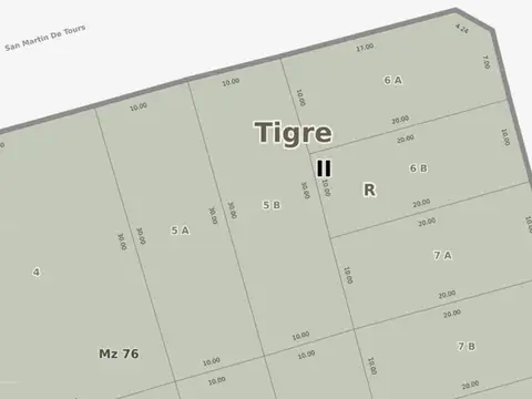 Terreno en Venta, FOT 1,2