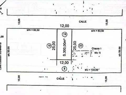 Terreno en Venta de 300,0 m2