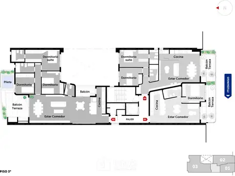 Departamento en Venta en Rosario, USD 518.700