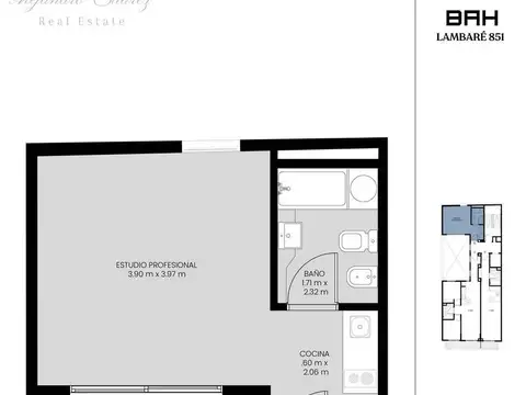 Departamento en Venta de Monoambiente