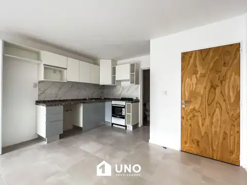 Departamento Monoambiente con 1 baño