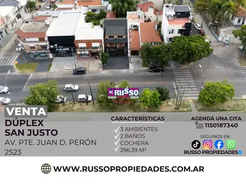 Alquiler Casa 3 Ambientes San Justo