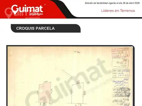 Terreno en Venta en Chacarita, USD 415.000
