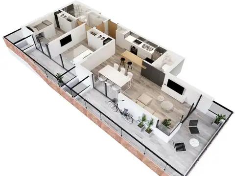 Departamento en Venta de 2 dormitorios