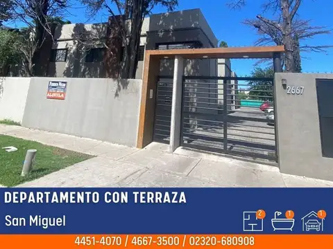 Departamento en Alquiler en San Miguel, Partido de San Miguel