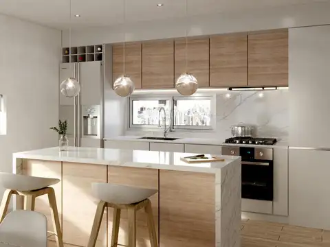 Departamento en venta 2 dormitorios con terraza Pellegrini 400 Centro