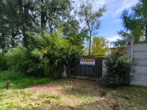 Lote Terreno ARBOLADO en  Francisco Alvarez. 1.500 mts2