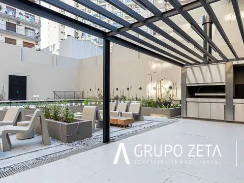 Departamento 2 ambientes con 1 baño