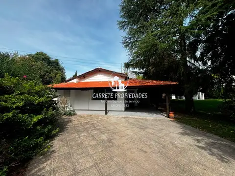 Casa en venta sobre lote interno. Mapuche Country Club. Pilar 100