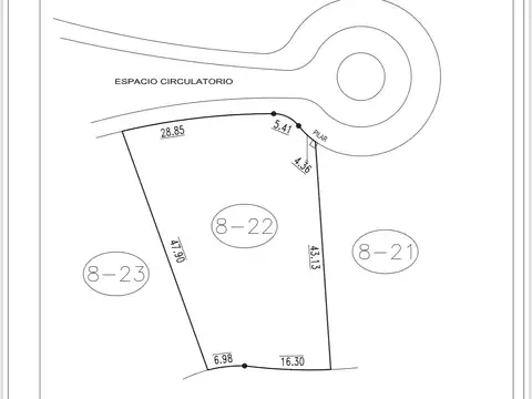 Lote en venta en barrio San Eliseo