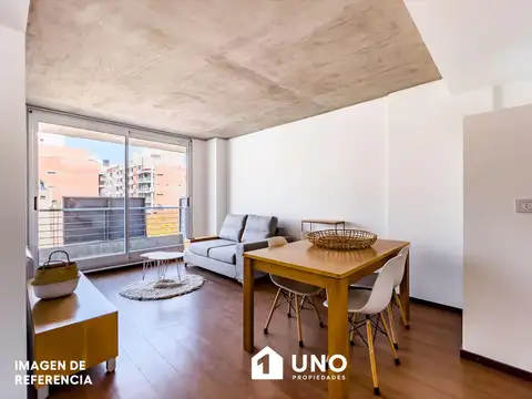 Jujuy y Dorrego - Ultimo Dpto Monoambiente Externo.