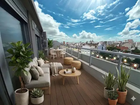 Venta exclusivo departamento tipo duplex - 2 Terrazas y Cochera - Caballito Sur