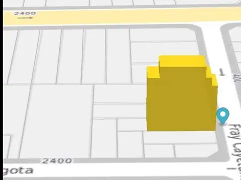 Terreno en Venta 8  mts Fondo