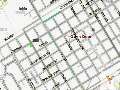 Terreno en Venta 25  mts Fondo