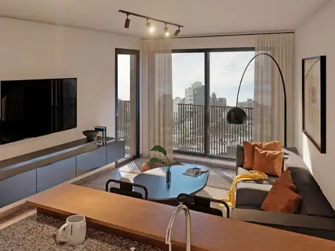 Departamento de 1 dormitorio en barrio Abasto, Rosario