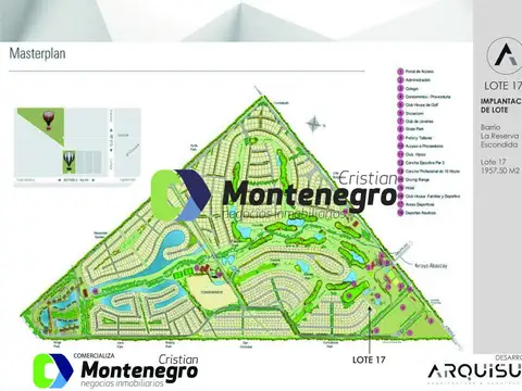 Terreno en Venta de 1956,0 m2