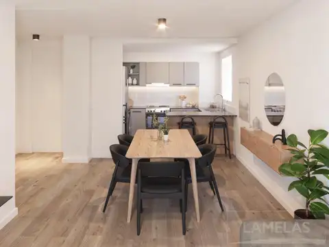 Venta exclusivo semipiso de 2 dormitorios Jujuy al 2400