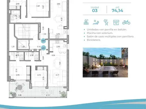 Departamento en Venta en Pichincha, USD 168.737