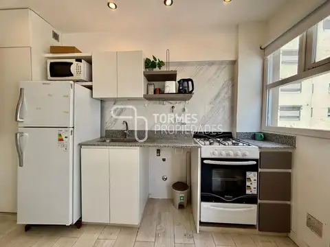 Departamento Monoambiente con 1 baño