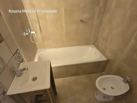 Departamento 2 ambientes con 2 baños