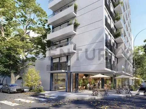 Departamento 2 ambientes con 2 baños