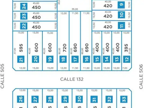 505 ENTRE 31 Y 132