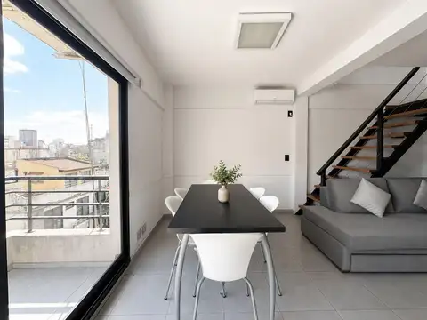 Departamento 2 ambientes con 2 baños