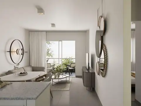 Departamento Monoambiente con 1 baño