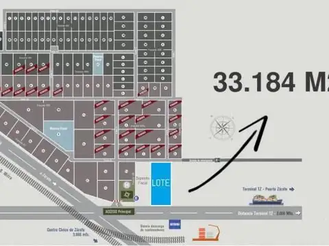 Vende lote industrial en Zarate
