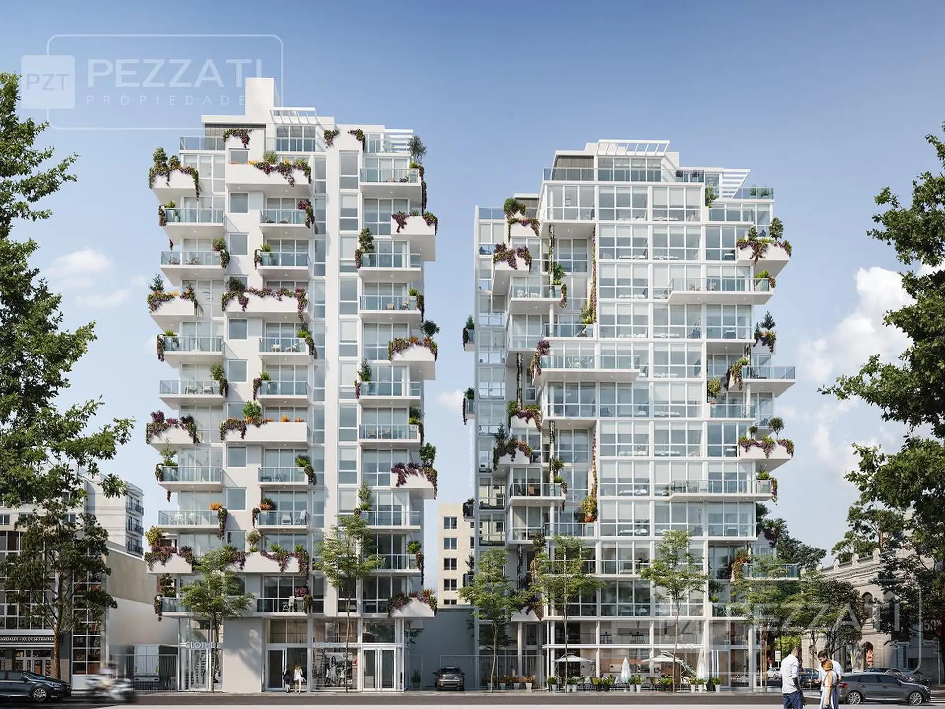 Depto 2 amb, 50m² en construcción con balcón — Centro